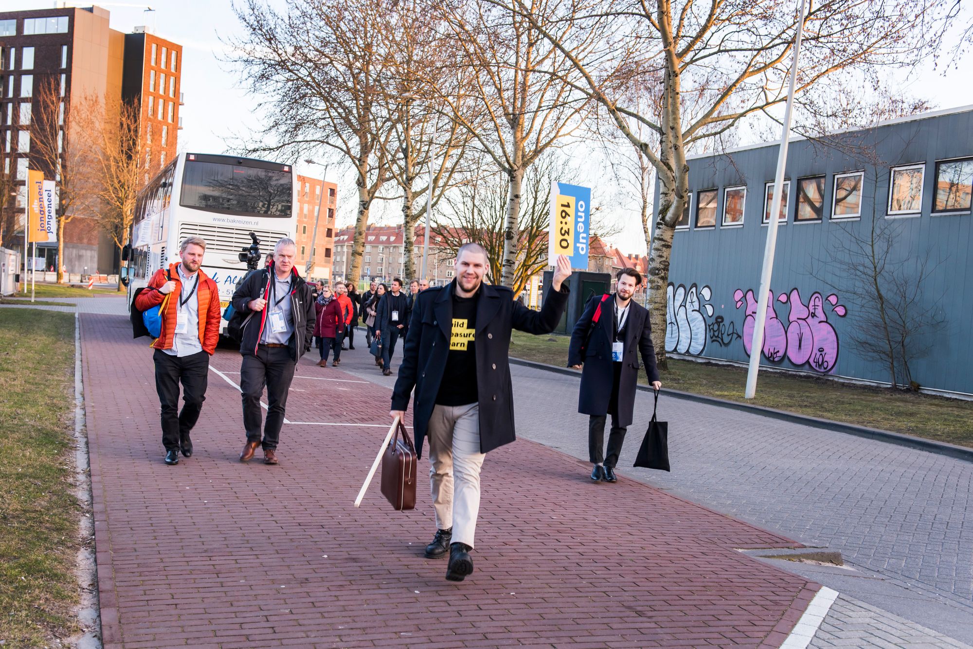  Bruno Pešec leading the guided tour