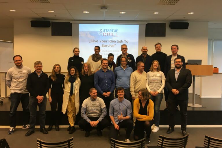 Participants of the 1st Startup Drill Oslo