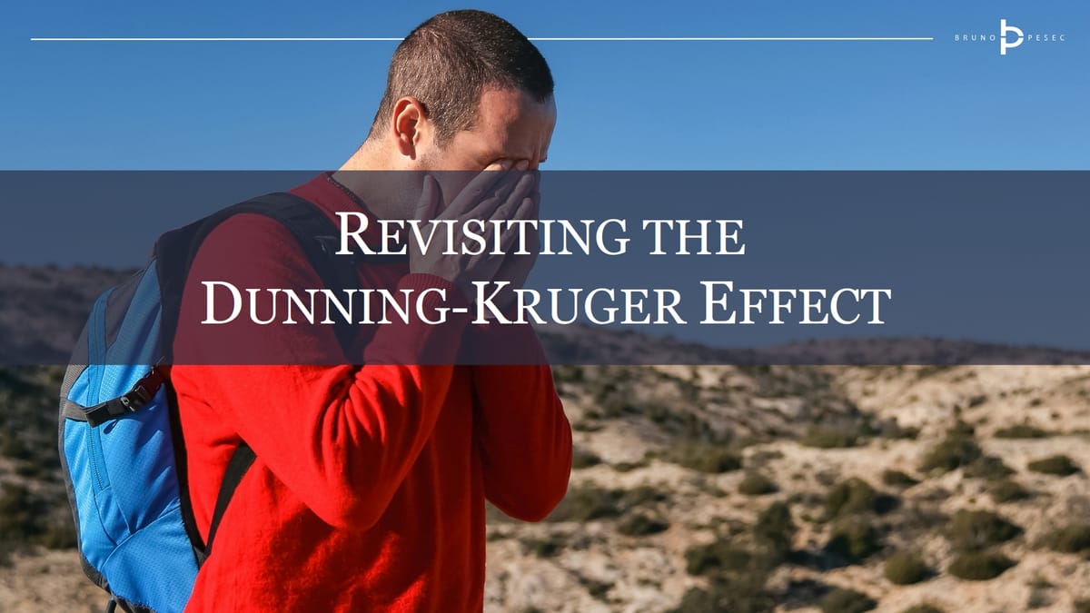 Revisiting the DunningKruger effect