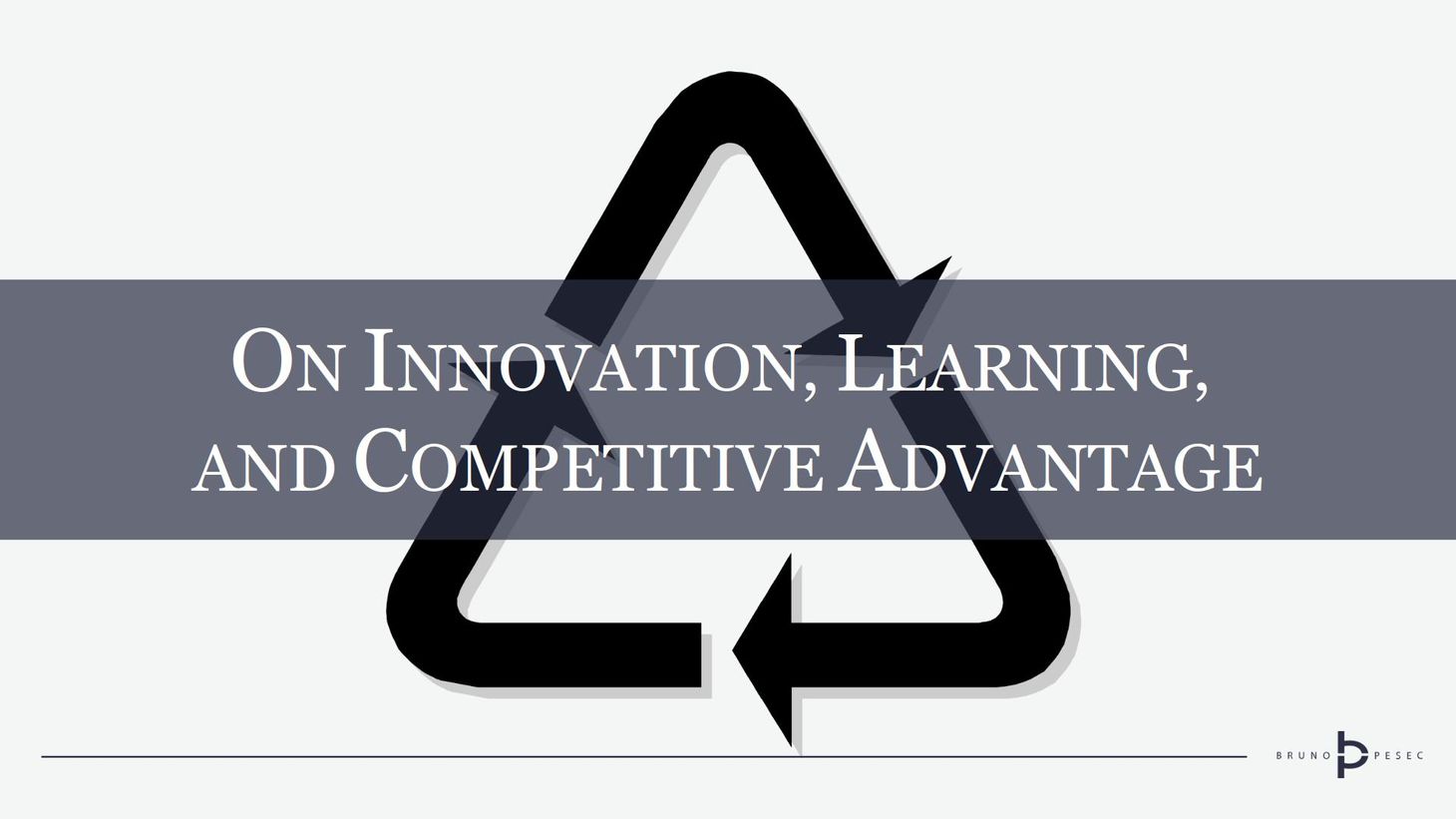 On innovation, learning, and competitive advantage