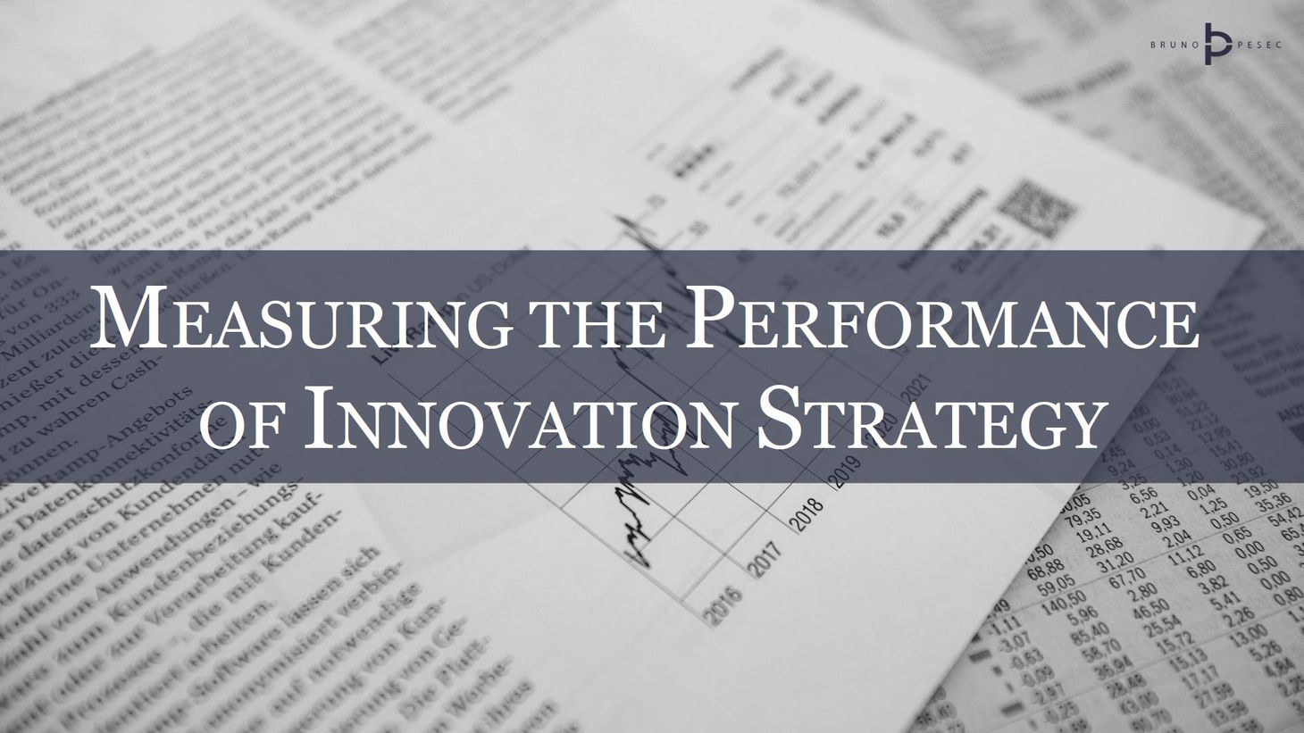 Measuring the performance of innovation strategy