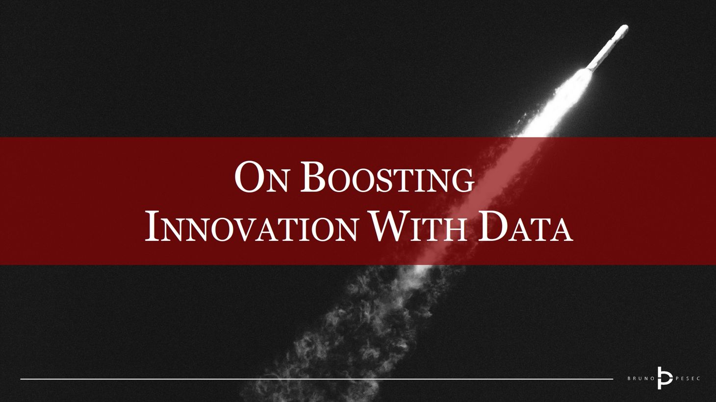 On boosting innovation with data