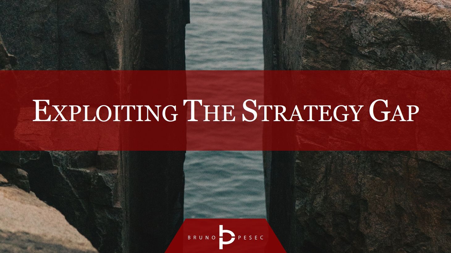 Exploiting the strategy gap