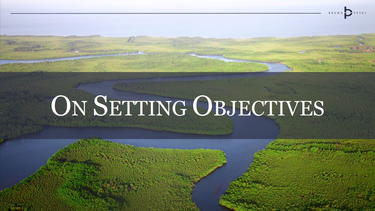 On setting objectives