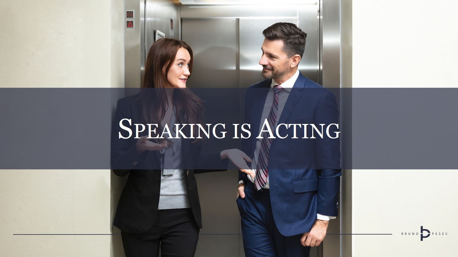 Speaking is acting