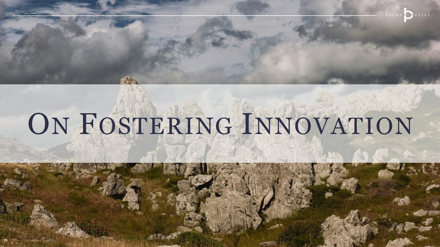 On fostering innovation