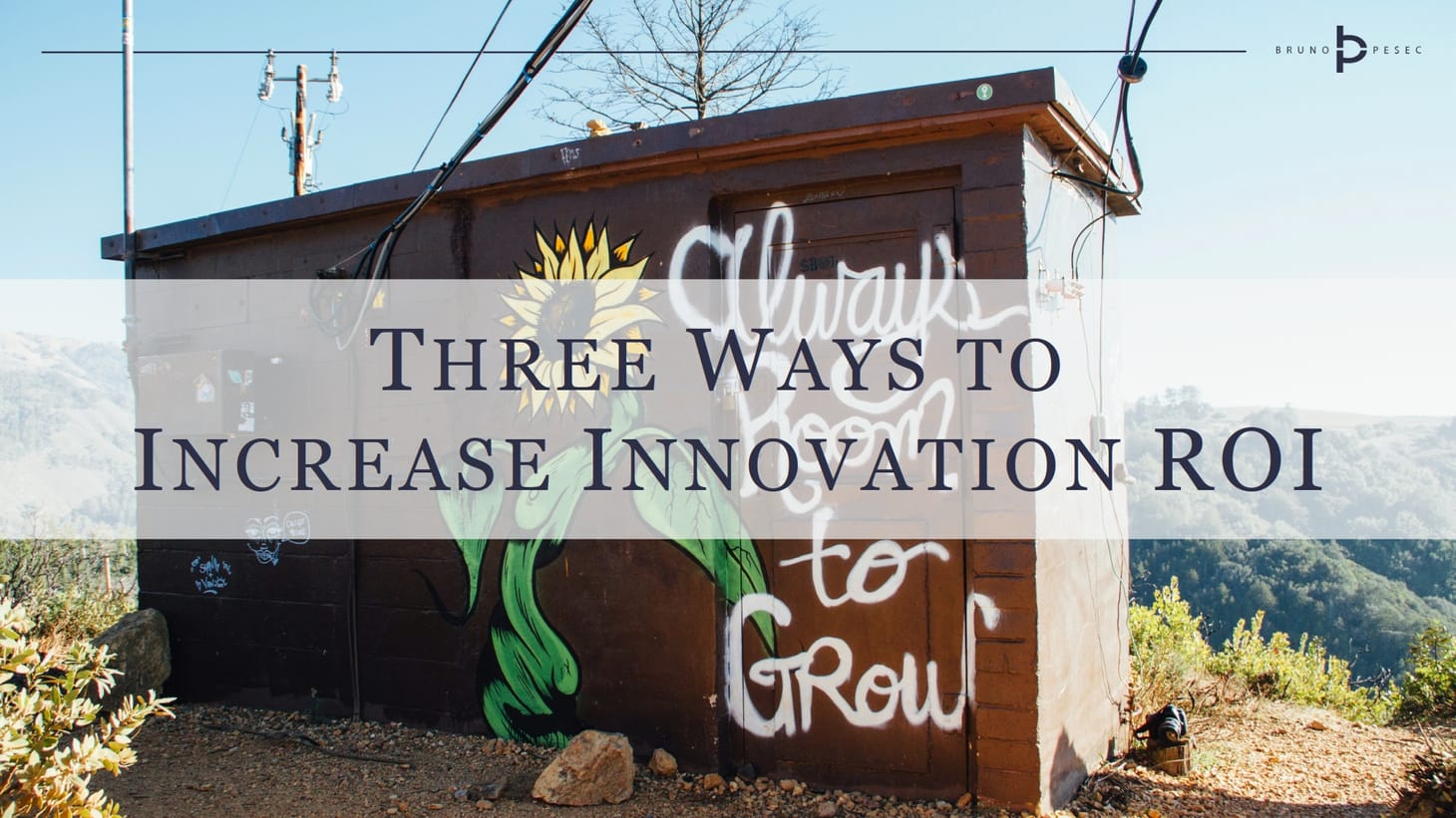 Three ways to increase innovation ROI