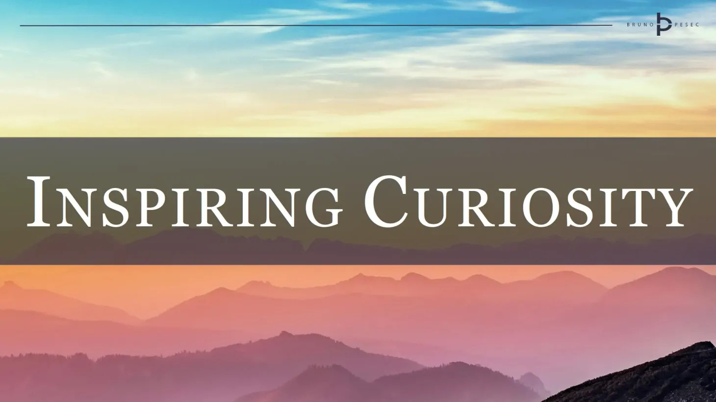 Inspiring curiosity